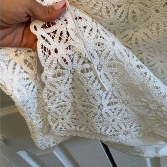 The Kooples White Long Sleeve Dress - Picture 9 of 15